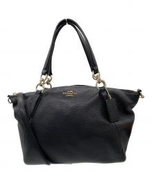 COACH（コーチ）の古着「2WAYバッグ」｜ブラック