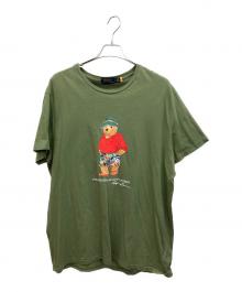 POLO RALPH LAUREN（ポロ・ラルフローレン）の古着「半袖カットソー」｜グリーン