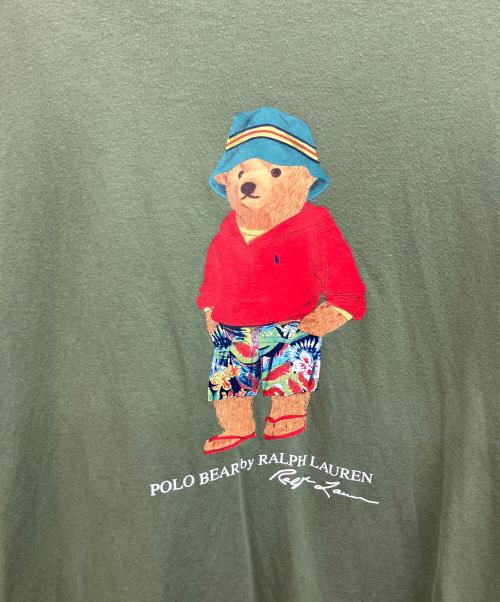 POLO RALPH LAUREN（ポロ・ラルフローレン）POLO RALPH LAUREN (ポロ・ラルフローレン) 半袖カットソー グリーン サイズ:XLの古着・服飾アイテム