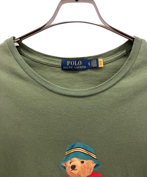 POLO RALPH LAUREN（ポロ・ラルフローレン）POLO RALPH LAUREN (ポロ・ラルフローレン) 半袖カットソー グリーン サイズ:XLの古着・服飾アイテム