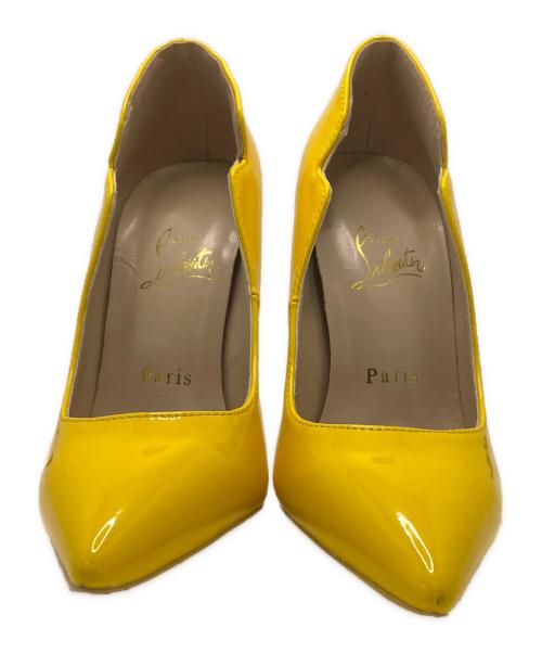 Christian Louboutin（クリスチャン・ルブタン）Christian Louboutin (クリスチャン・ルブタン) ヒールパンプス イエロー サイズ:35の古着・服飾アイテム