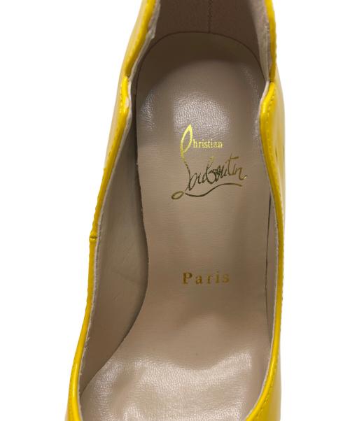 Christian Louboutin（クリスチャン・ルブタン）Christian Louboutin (クリスチャン・ルブタン) ヒールパンプス イエロー サイズ:35の古着・服飾アイテム