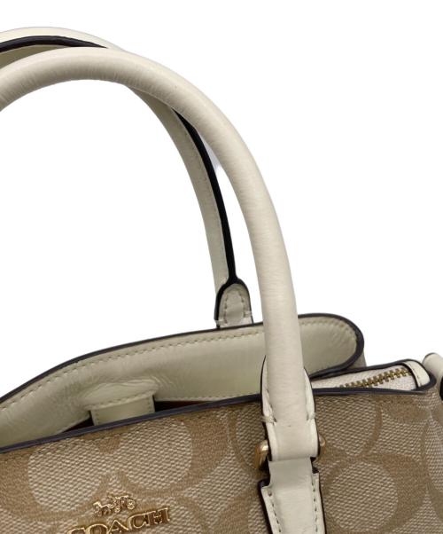 COACH（コーチ）COACH (コーチ) 2WAYショルダーバッグ ベージュの古着・服飾アイテム