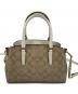 COACH (コーチ) 2WAYショルダーバッグ ベージュ：6000円