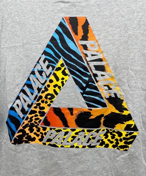 PALACE（パレス）PALACE (パレス) 半袖カットソー グレー サイズ:Lの古着・服飾アイテム