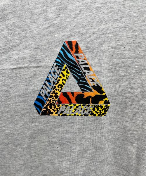 PALACE（パレス）PALACE (パレス) 半袖カットソー グレー サイズ:Lの古着・服飾アイテム