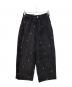 knuth marf（クヌースマーフ）の古着「K motif velveteen pants(unisex)　パンツ」｜ブラック