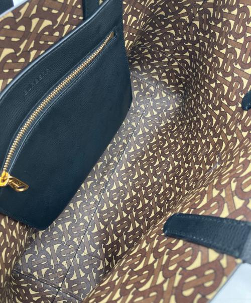BURBERRY（バーバリー）BURBERRY (バーバリー) トートバッグ ブラックの古着・服飾アイテム