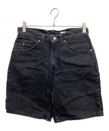 LEVI'S（リーバイス）の古着「ブラックデニムショーツ」｜ブラック