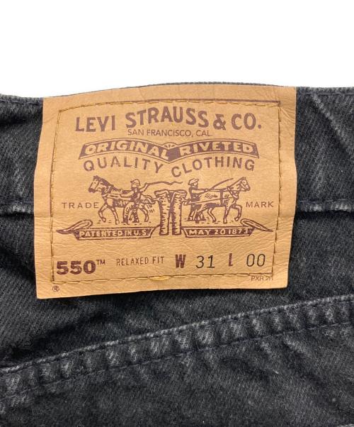 LEVI'S（リーバイス）LEVI'S (リーバイス) ブラックデニムショーツ ブラック サイズ:31の古着・服飾アイテム