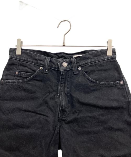 LEVI'S（リーバイス）LEVI'S (リーバイス) ブラックデニムショーツ ブラック サイズ:31の古着・服飾アイテム