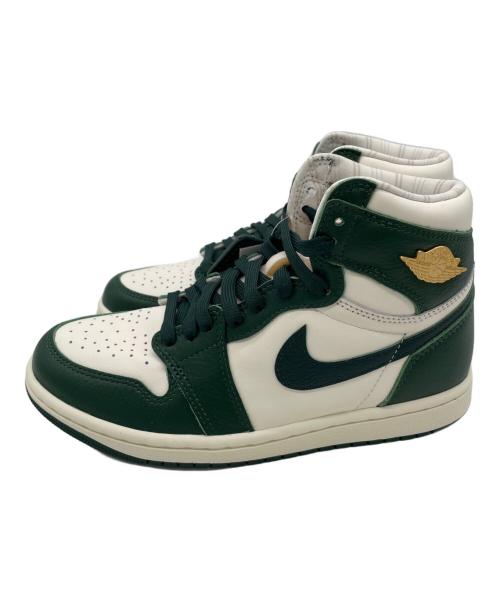 NIKE（ナイキ）NIKE (ナイキ) ハイカットスニーカー グリーン×ゴールド サイズ:24cm 未使用品の古着・服飾アイテム