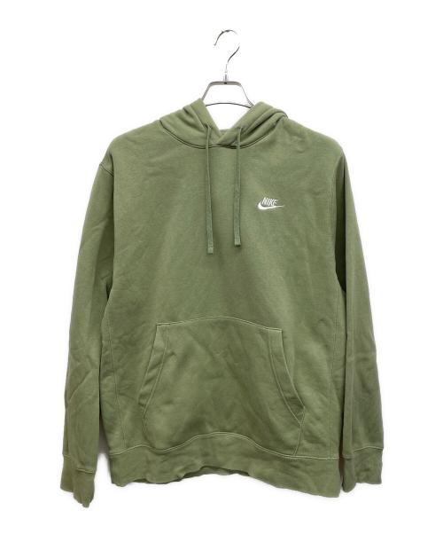 NIKE（ナイキ）NIKE (ナイキ) プルオーバーパーカー グリーン サイズ:Lの古着・服飾アイテム