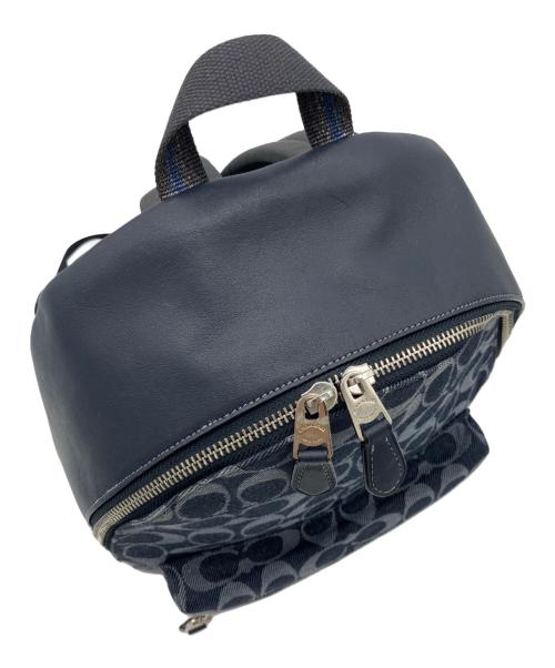 COACH（コーチ）COACH (コーチ) リュック ブルーの古着・服飾アイテム
