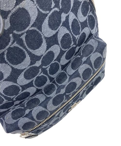 COACH（コーチ）COACH (コーチ) リュック ブルーの古着・服飾アイテム