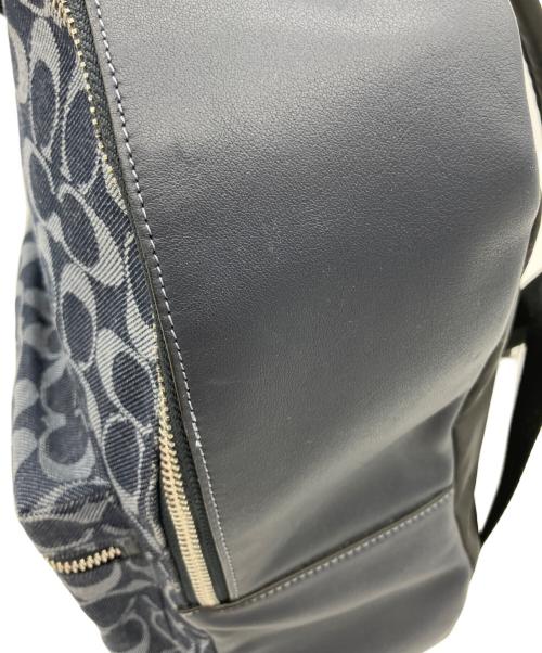 COACH（コーチ）COACH (コーチ) リュック ブルーの古着・服飾アイテム