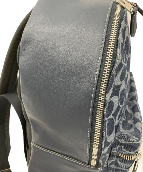 COACH（コーチ）COACH (コーチ) リュック ブルーの古着・服飾アイテム