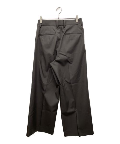 ssstein（シュタイン）ssstein (シュタイン) EXTRA WIDE TROUSERS　スラックス ブラウン サイズ:Mの古着・服飾アイテム