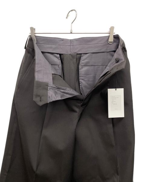 ssstein（シュタイン）ssstein (シュタイン) EXTRA WIDE TROUSERS　スラックス ブラウン サイズ:Mの古着・服飾アイテム