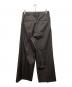 ssstein (シュタイン) EXTRA WIDE TROUSERS　スラックス ブラウン サイズ:M：22000円