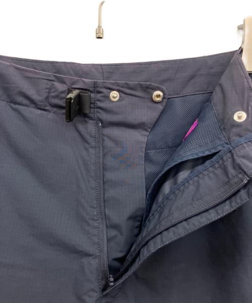 THE NORTHFACE PURPLELABEL（ザ・ノースフェイス パープルレーベル）THE NORTHFACE PURPLELABEL (ザ・ノースフェイス パープルレーベル) Mountain Wind Wide Pants　パンツ ネイビー サイズ:30の古着・服飾アイテム