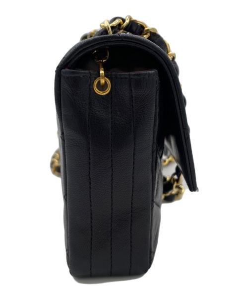 CHANEL（シャネル）CHANEL (シャネル) チェーンショルダーバッグ ブラックの古着・服飾アイテム
