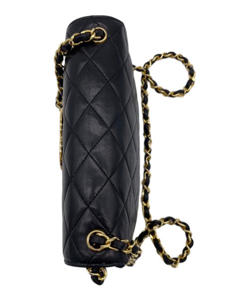 CHANEL（シャネル）CHANEL (シャネル) チェーンショルダーバッグ ブラックの古着・服飾アイテム