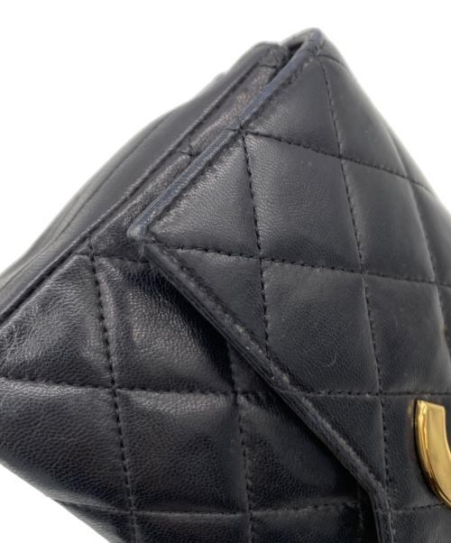 CHANEL（シャネル）CHANEL (シャネル) チェーンショルダーバッグ ブラックの古着・服飾アイテム