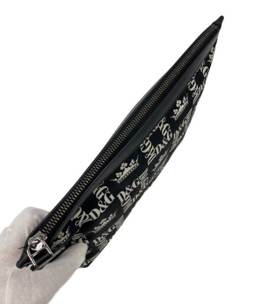 DOLCE & GABBANA（ドルチェ＆ガッバーナ）DOLCE & GABBANA (ドルチェ＆ガッバーナ) クラッチバッグ ブラックの古着・服飾アイテム