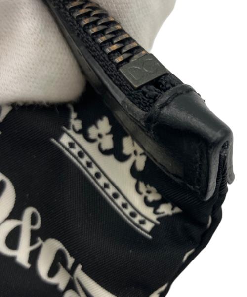 DOLCE & GABBANA（ドルチェ＆ガッバーナ）DOLCE & GABBANA (ドルチェ＆ガッバーナ) クラッチバッグ ブラックの古着・服飾アイテム