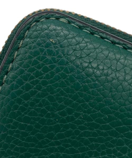 COACH（コーチ）COACH (コーチ) 2つ折り財布 グリーンの古着・服飾アイテム