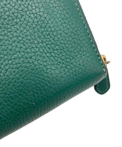 COACH（コーチ）COACH (コーチ) 2つ折り財布 グリーンの古着・服飾アイテム