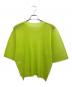 PLEATS PLEASE (プリーツプリーズ) メッシュ ショートスリーブ 半袖ブラウス サイズ:サイズ表記無し：17000円