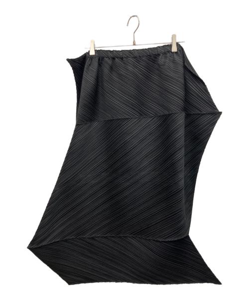 PLEATS PLEASE（プリーツプリーズ）PLEATS PLEASE (プリーツプリーズ) スカート ブラック サイズ:サイズ表記無しの古着・服飾アイテム