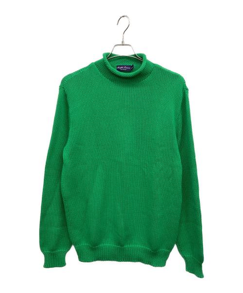 RALPH LAUREN Purple Label（ラルフ ローレン パープル レーベル）RALPH LAUREN PURPLE LABEL (ラルフ ローレン パープル レーベル) 厚手ニット グリーン サイズ:Lの古着・服飾アイテム