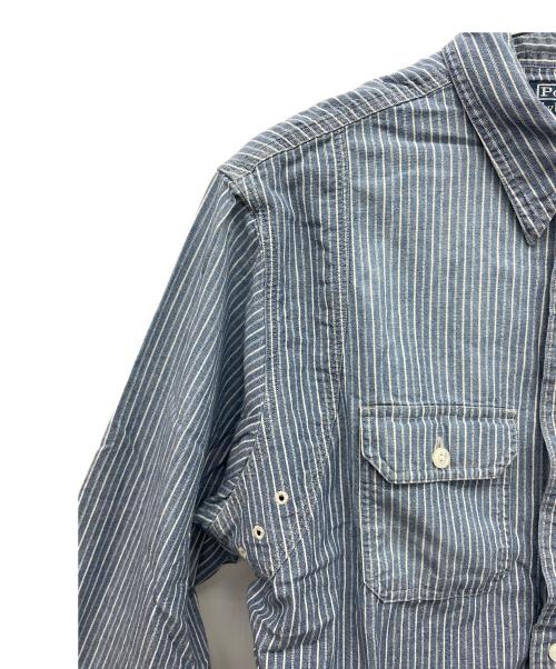 POLO RALPH LAUREN（ポロ・ラルフローレン）POLO RALPH LAUREN (ポロ・ラルフローレン) 長袖シャツ スカイブルー サイズ:Lの古着・服飾アイテム