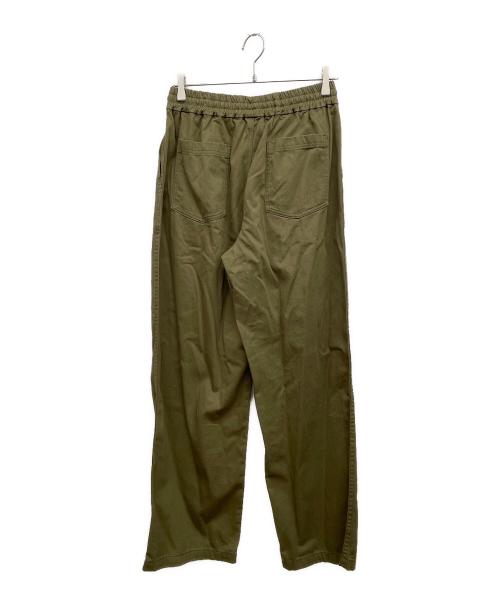JOURNAL STANDARD relume（ジャーナルスタンダード レリューム）JOURNAL STANDARD relume (ジャーナルスタンダード レリューム) ギャザーワイドベイカーパンツ カーキ サイズ:38の古着・服飾アイテム