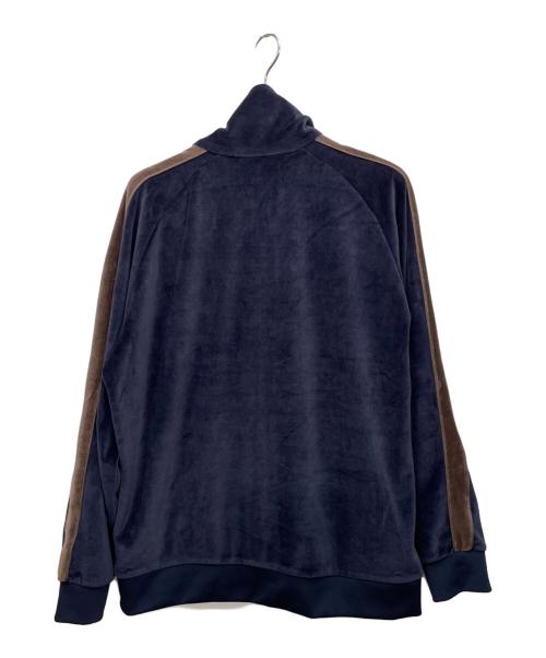 PUMA（プーマ）PUMA (プーマ) JOURNAL STANDARD relume (ジャーナルスタンダード レリューム) ”T7” ベロア トラックジャケット ネイビー サイズ:XLの古着・服飾アイテム