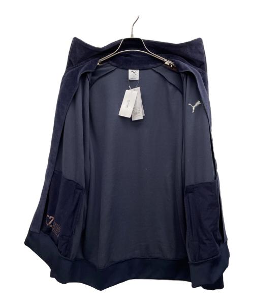 PUMA（プーマ）PUMA (プーマ) JOURNAL STANDARD relume (ジャーナルスタンダード レリューム) ”T7” ベロア トラックジャケット ネイビー サイズ:XLの古着・服飾アイテム