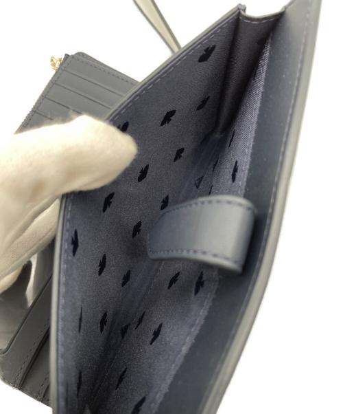 Kate Spade（ケイトスペード）Kate Spade (ケイトスペード) 長財布 ネイビーの古着・服飾アイテム