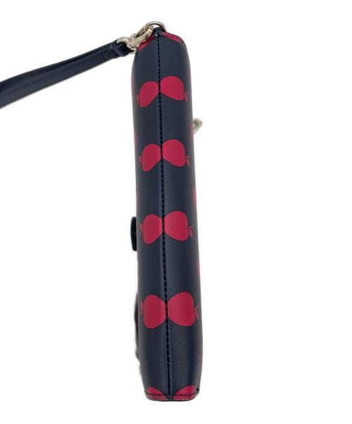 Kate Spade（ケイトスペード）Kate Spade (ケイトスペード) 長財布 ネイビーの古着・服飾アイテム