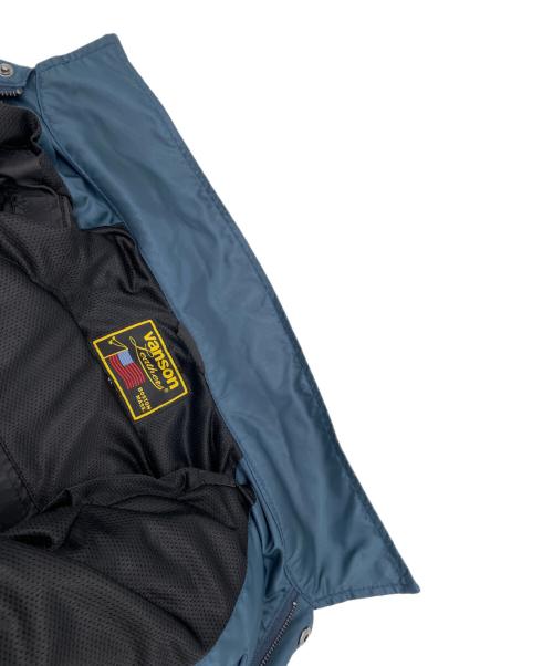 VANSON（バンソン）VANSON (バンソン) コーチジャケット ブルー サイズ:XLの古着・服飾アイテム