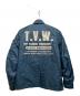 VANSON (バンソン) コーチジャケット ブルー サイズ:XL：17000円