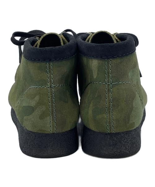 CLARKS（クラークス）CLARKS (クラークス) ワラビーシューズ グリーン サイズ:UK6の古着・服飾アイテム