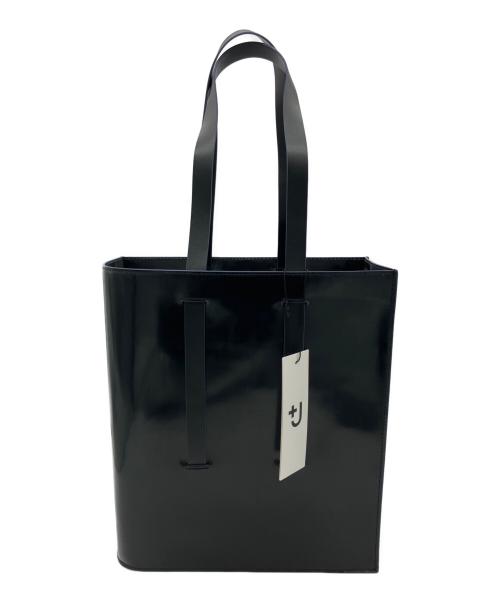 UNIQLO+J（ユニクロ プラスジェイ）UNIQLO+J (ユニクロ プラスジェイ) レザートートバッグ ブラックの古着・服飾アイテム