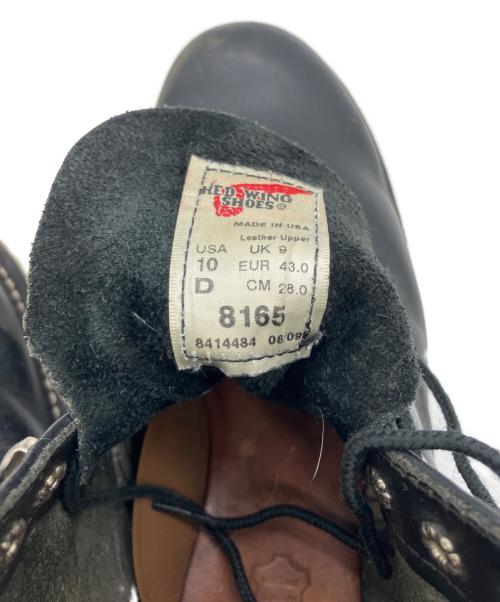 RED WING（レッドウィング）RED WING (レッドウィング) ショートブーツ ブラック サイズ:28の古着・服飾アイテム