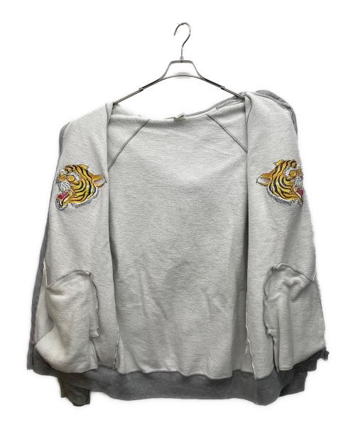 COREFIGHTER（コアファイター）COREFIGHTER (コアファイター) ジップパーカー グレー サイズ:XXLの古着・服飾アイテム