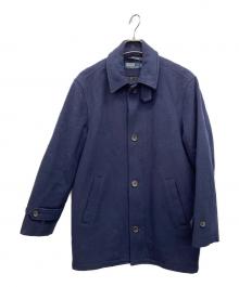 POLO RALPH LAUREN（ポロ・ラルフローレン）の古着「ウール混コート」｜ネイビー