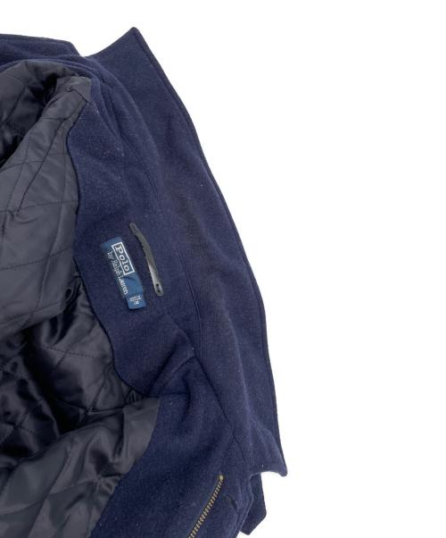 POLO RALPH LAUREN（ポロ・ラルフローレン）POLO RALPH LAUREN (ポロ・ラルフローレン) ウール混コート ネイビー サイズ:Mの古着・服飾アイテム