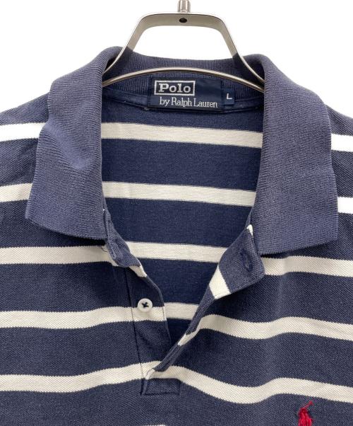 POLO RALPH LAUREN（ポロ・ラルフローレン）POLO RALPH LAUREN (ポロ・ラルフローレン) ポロシャツ ネイビー サイズ:Lの古着・服飾アイテム